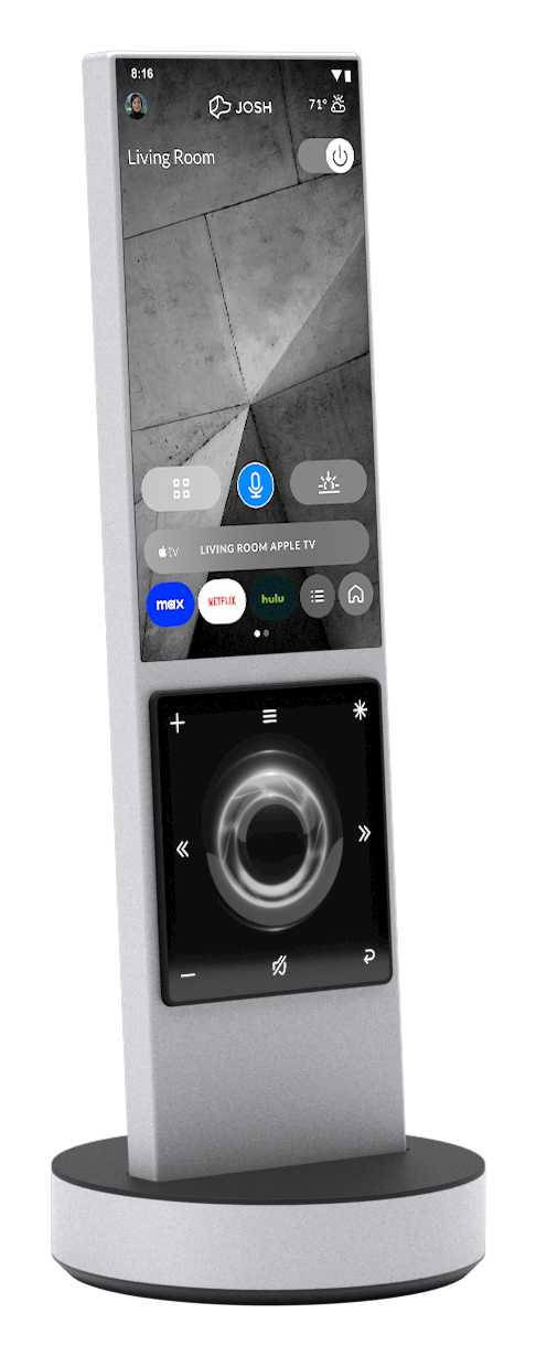 Josh.ai Josh Cinema Remote — Silver