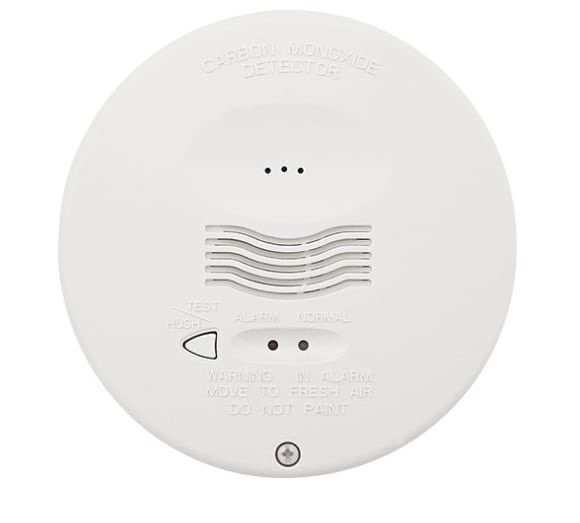 System Monitored Carbon Monoxide Detector with RealTest Technology