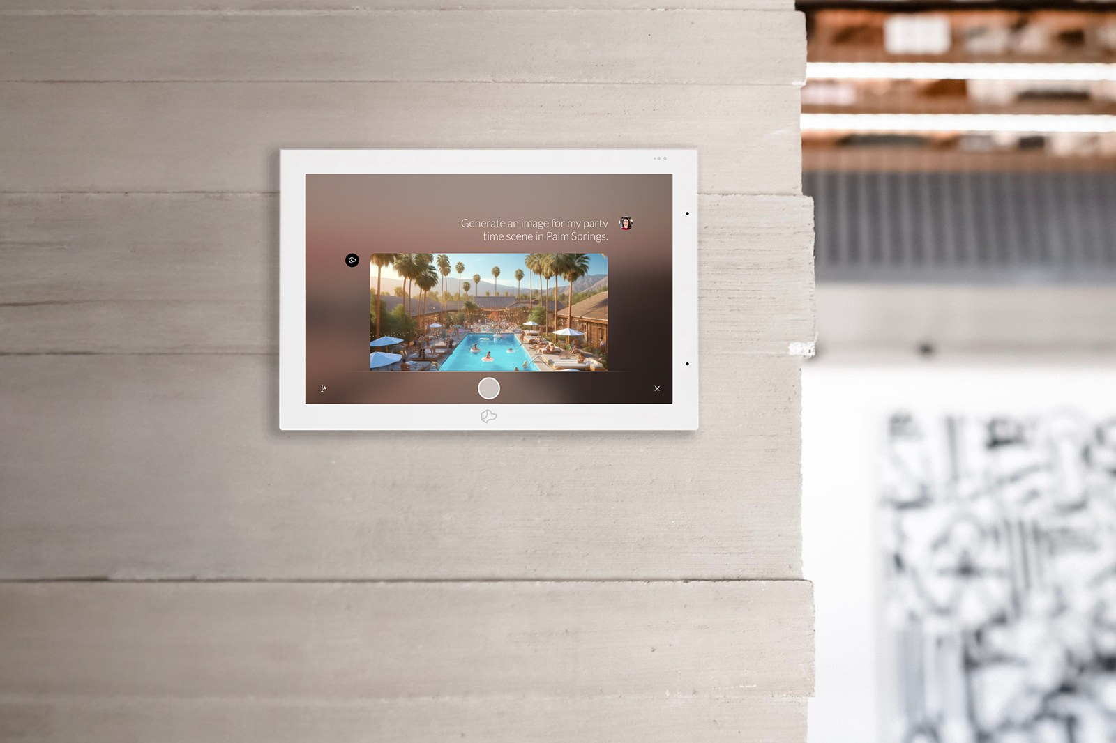 Josh.ai Josh Touchscreen 8" — Ceramic White — view 2
