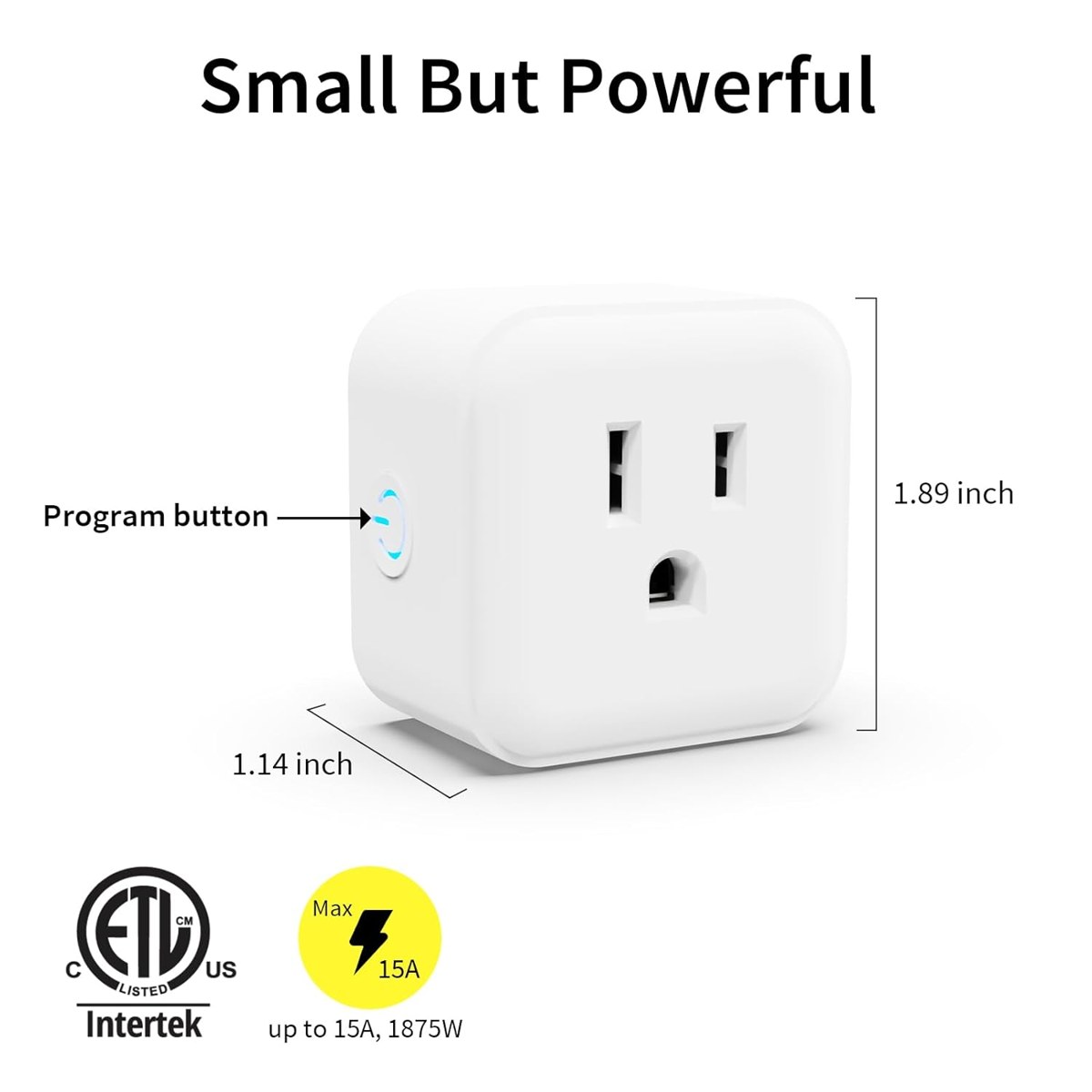 Minoston Z-Wave Plug with Energy Monitor (800 Series) — view 3