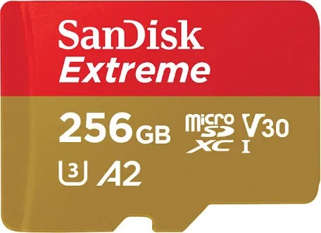 256 GB Micro SD Card 