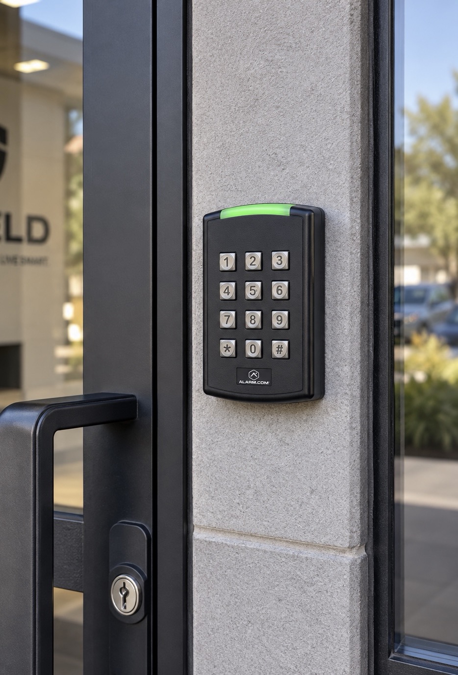 Alarm.com Keypad Reader with HF + Prox + Mobile + PIN — view 2