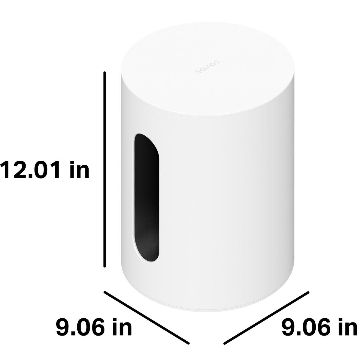 Sonos Sub Mini — White — view 4