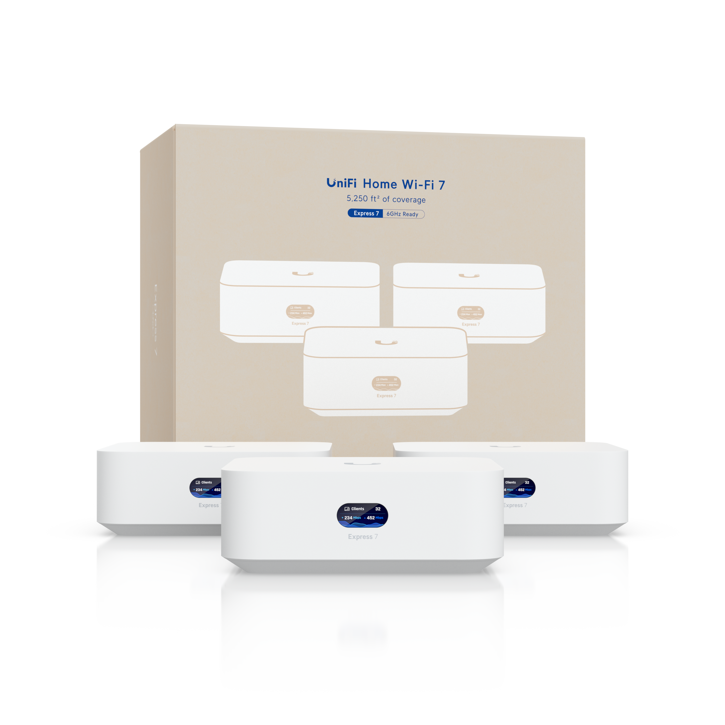 Ubiquiti UniFi Express 7 Whole-Home WiFi — 3-Pack